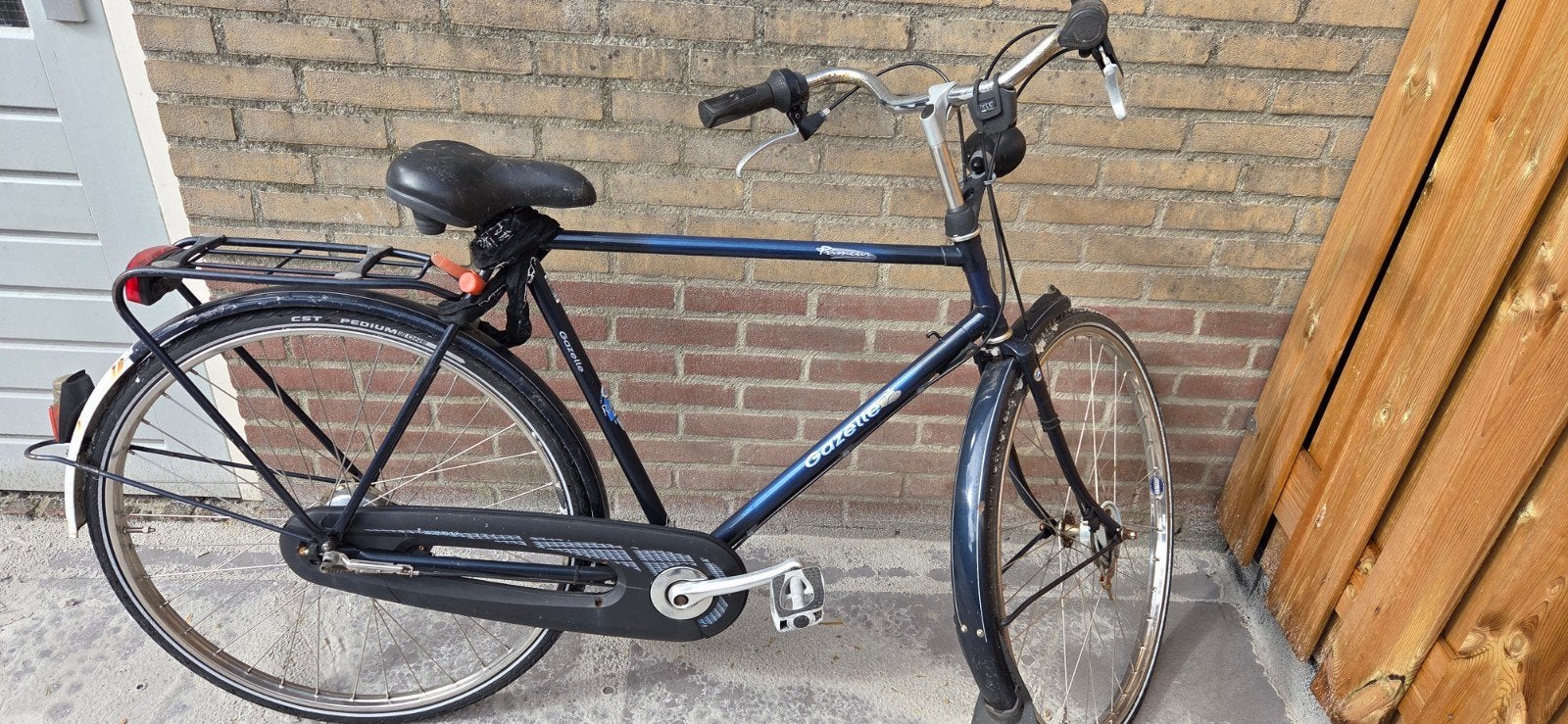 Gazelle stadsfiets - Donkerblauw, Gebruikt