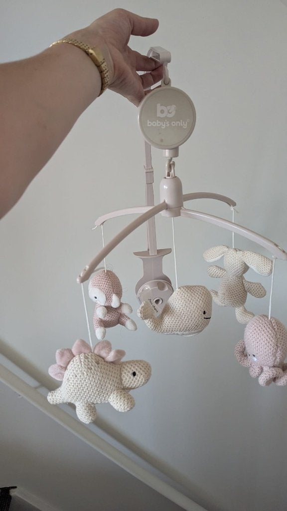 Baby's Only Muziekmobiel - baby animals (2 beschikbaar), Ophalen, Zo goed als nieuw, Mobiel, Met geluid