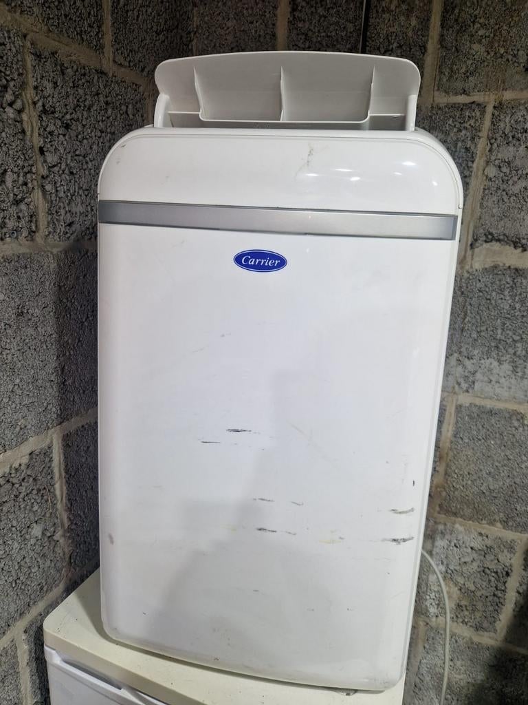 Carrier mobiele airco 3.5 kw, Ophalen, Minder dan 60 m³, Timer, 3 snelheden of meer