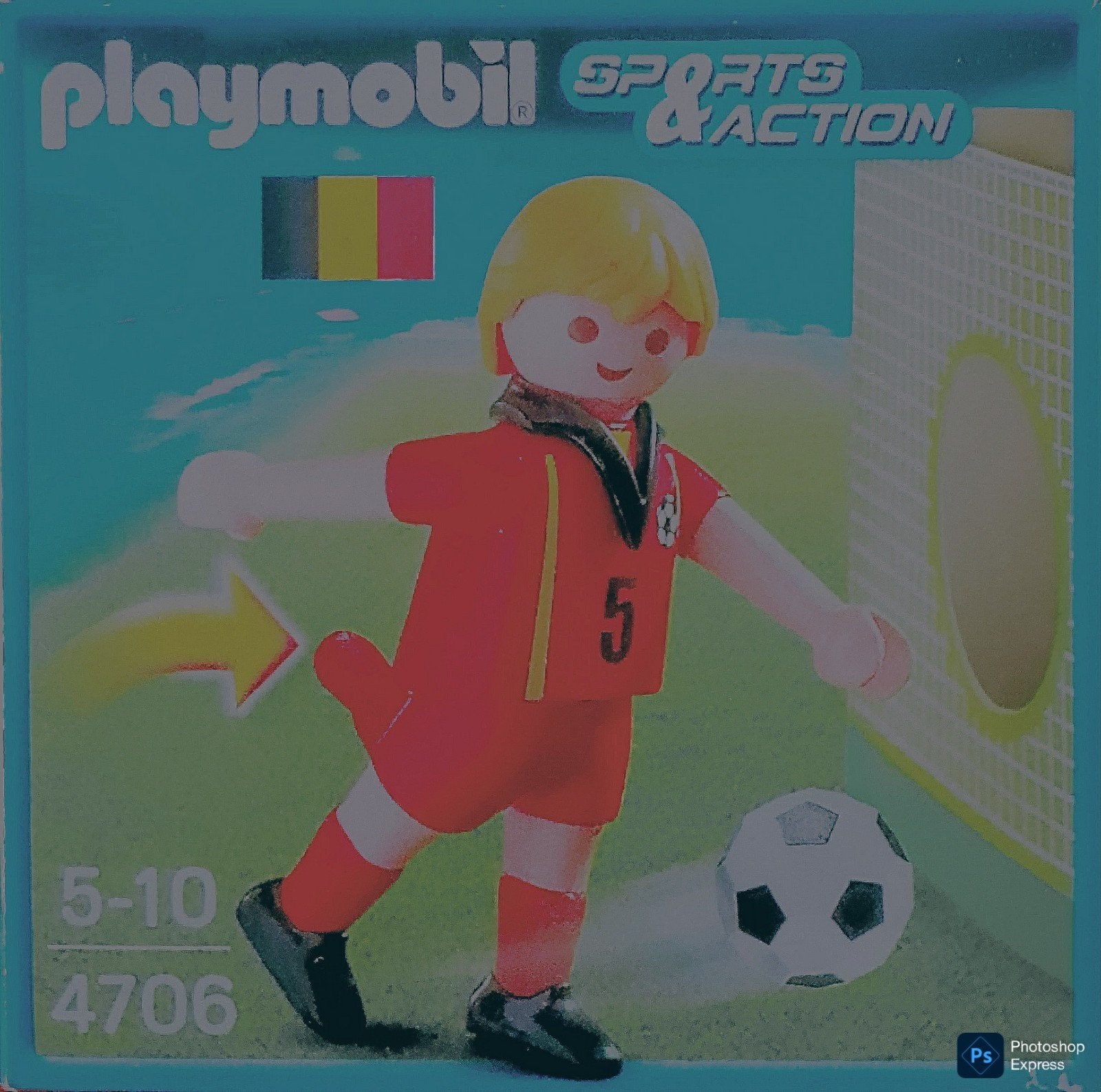 Sports & Action Voetbalspeler België 4706, Ophalen of Verzenden, Gebruikt, Complete set
