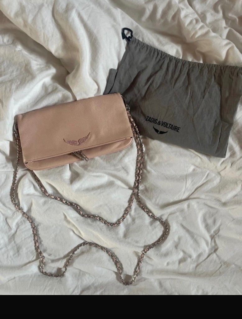 Zadig & Voltaire tas zo goed als nieuw, Ophalen, Zo goed als nieuw, Roze, Schoudertasje