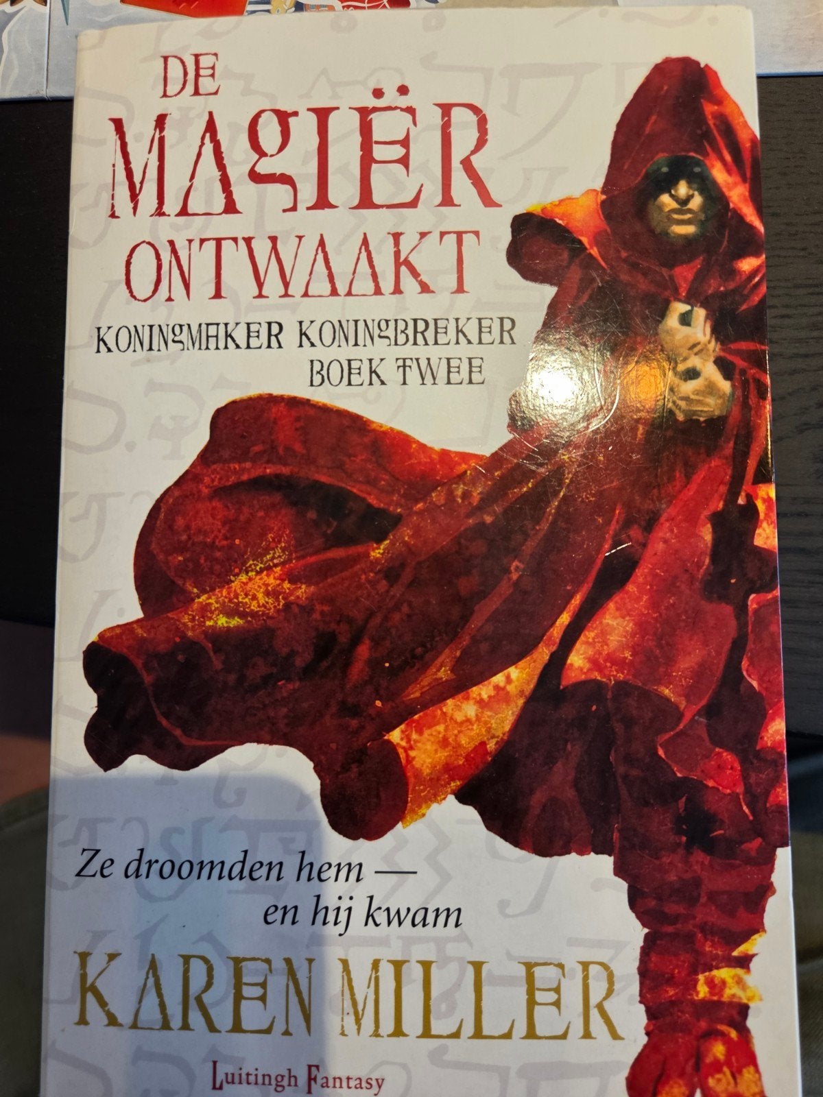 De Magiër Ontwaakt - Koningmaker Koningbreker Boek Twee, Boeken, Ophalen of Verzenden, Gelezen, Karen Miller