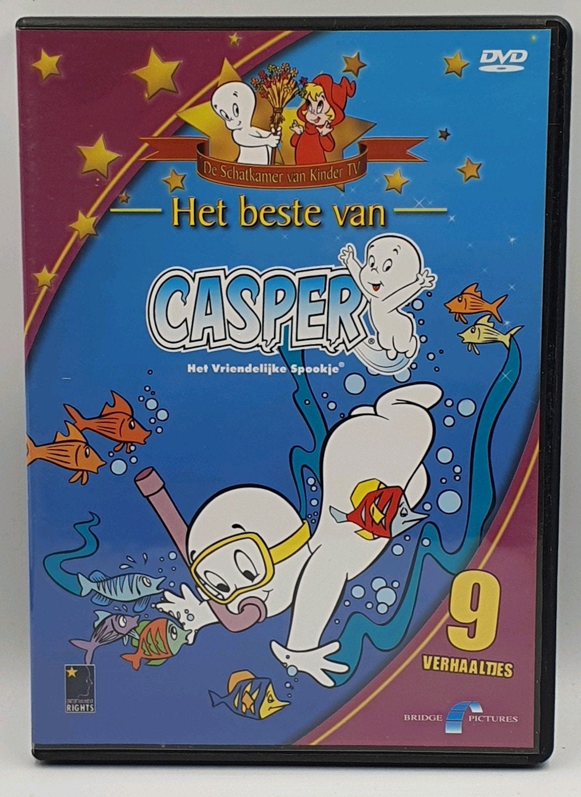 Het Beste van Casper - Het Vriendelijke Spookje DVD, Gebruikt, Alle leeftijden, Tv-serie, Familie