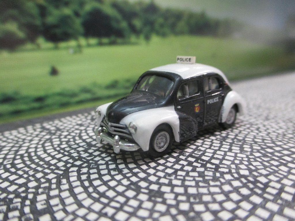 Renault 4CV Police - Norev, Hobby en Vrije tijd, Modelauto's | 1:87, Zo goed als nieuw, Auto, Overige merken, Ophalen of Verzenden
