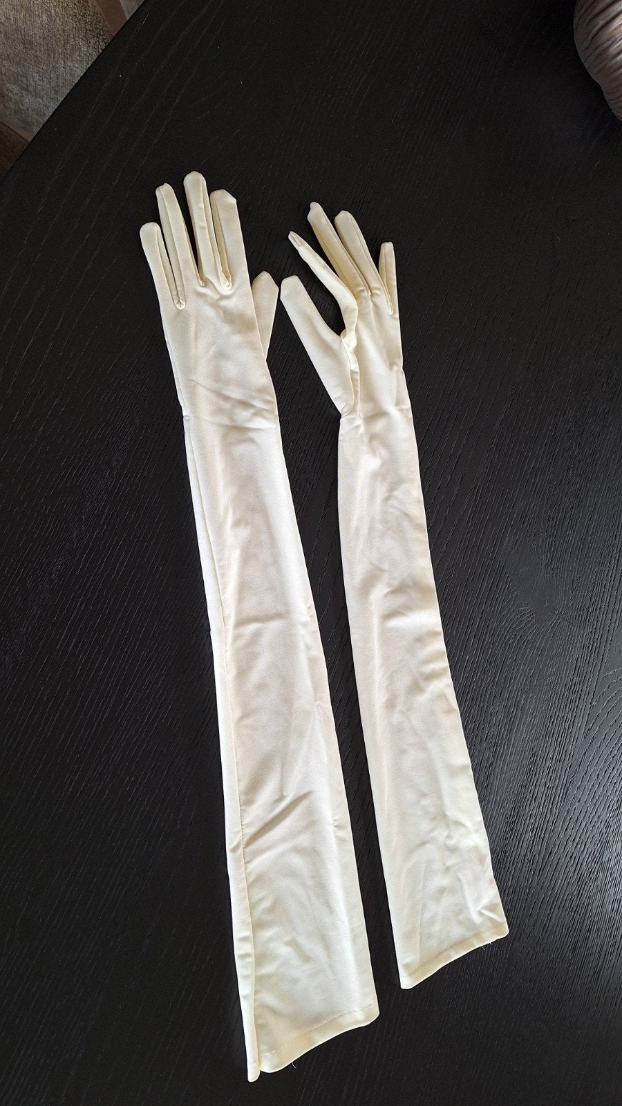 Poirier trouwhandschoenen Ivoor, Ophalen of Verzenden, Zo goed als nieuw, Overige kleuren, Accessoires