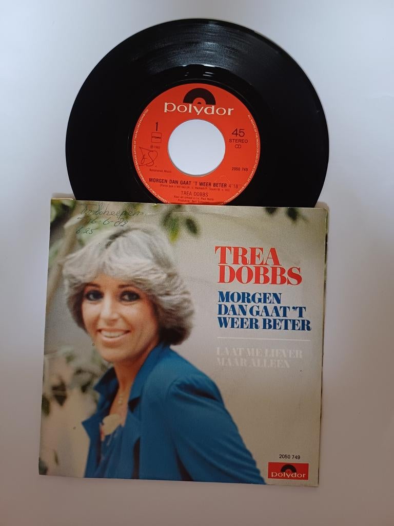Trea Dobbs - Morgen dan gaat 't weer beter, Gebruikt, 7 inch, Single, Ophalen of Verzenden
