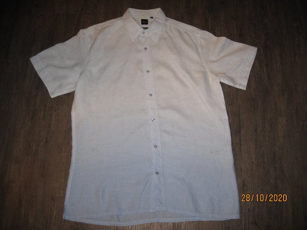 Blue Saks Fifth Avenue slimfit lichtblauw overhemd maat XL, Kleding | Heren, Overhemden, Blauw, Ophalen of Verzenden, Blue Saks Fifth Avenue