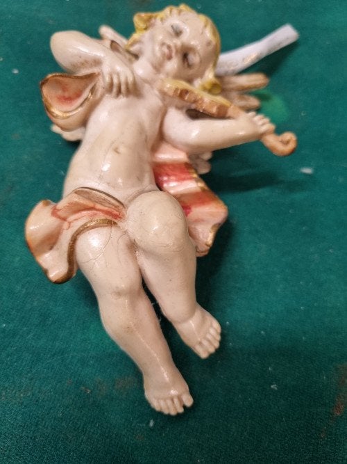 engel met viool hangend polysteen, Ophalen of Verzenden, 'T Olde Gre-j, Info@toldegrej.nl, Endepoelstraat 20f Didam