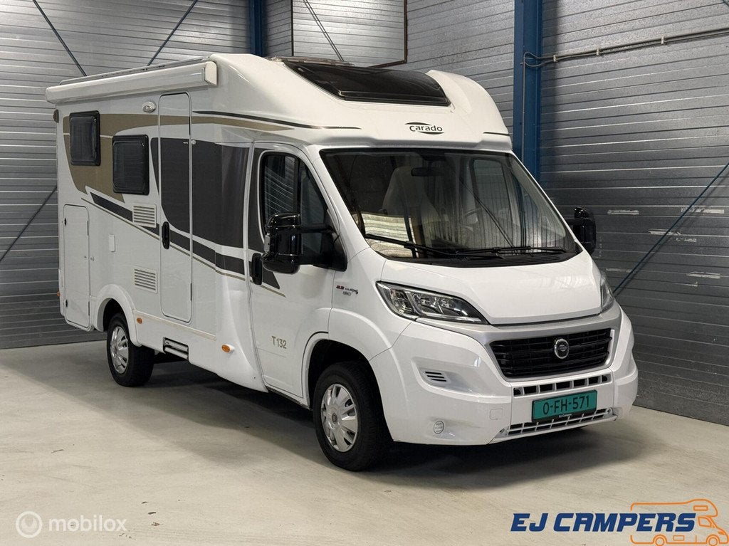 Fiat Carado T132 EURO6!, Caravans en Kamperen, Campers, Bedrijf, Info@carado.nl, Koelkast, Luifel