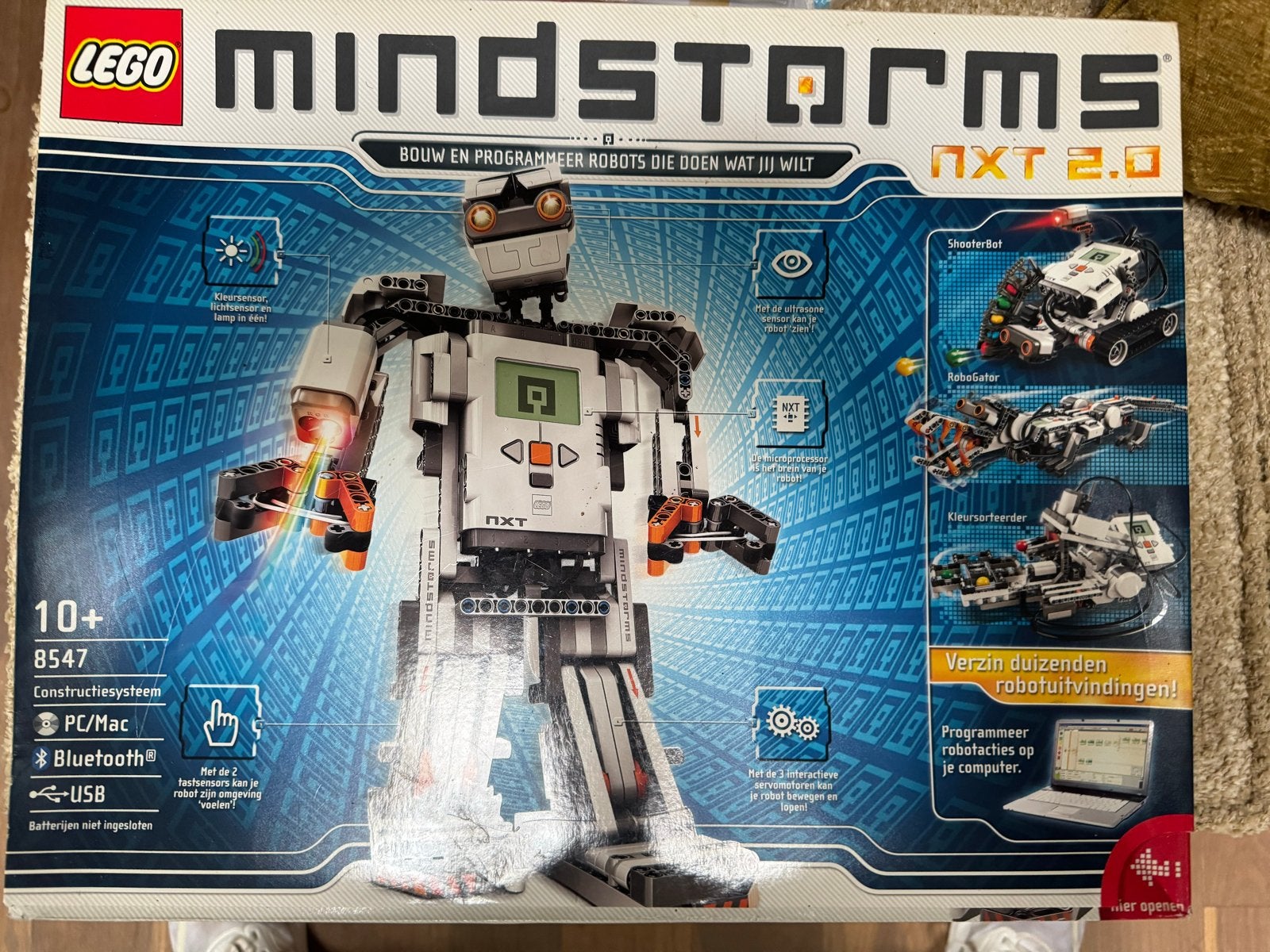 Lego NIEUW Mindstorms NXT 2.0 in originele verpakking, Kinderen en Baby's, Overige thema's, Lego, Nieuw, Ophalen of Verzenden