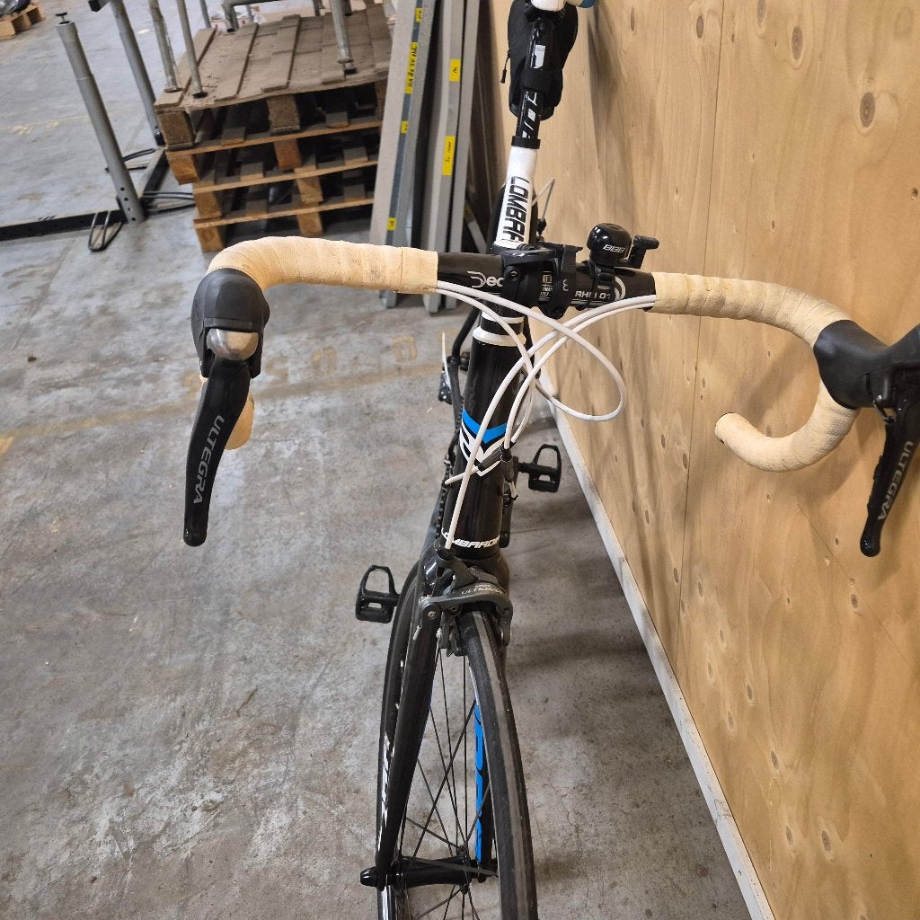 Foto 8 van Sensa Lombardia carbon racefiets zwart/blauw/wit