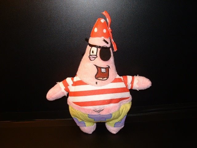 PLAY BY PLAY ZEESTER PATRICK UIT SPONGEBOB VELOURS ROZ, Ophalen of Verzenden, Nieuw, Overige typen