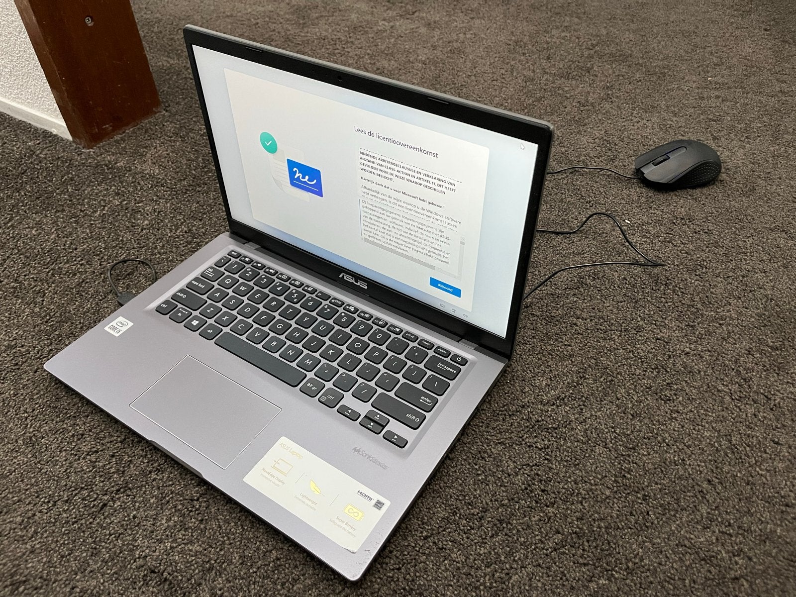 ASUS Laptop - Klaar voor gebruik, touchpad werkt soms niet, Computers en Software, Windows Laptops, Ophalen of Verzenden, Gebruikt
