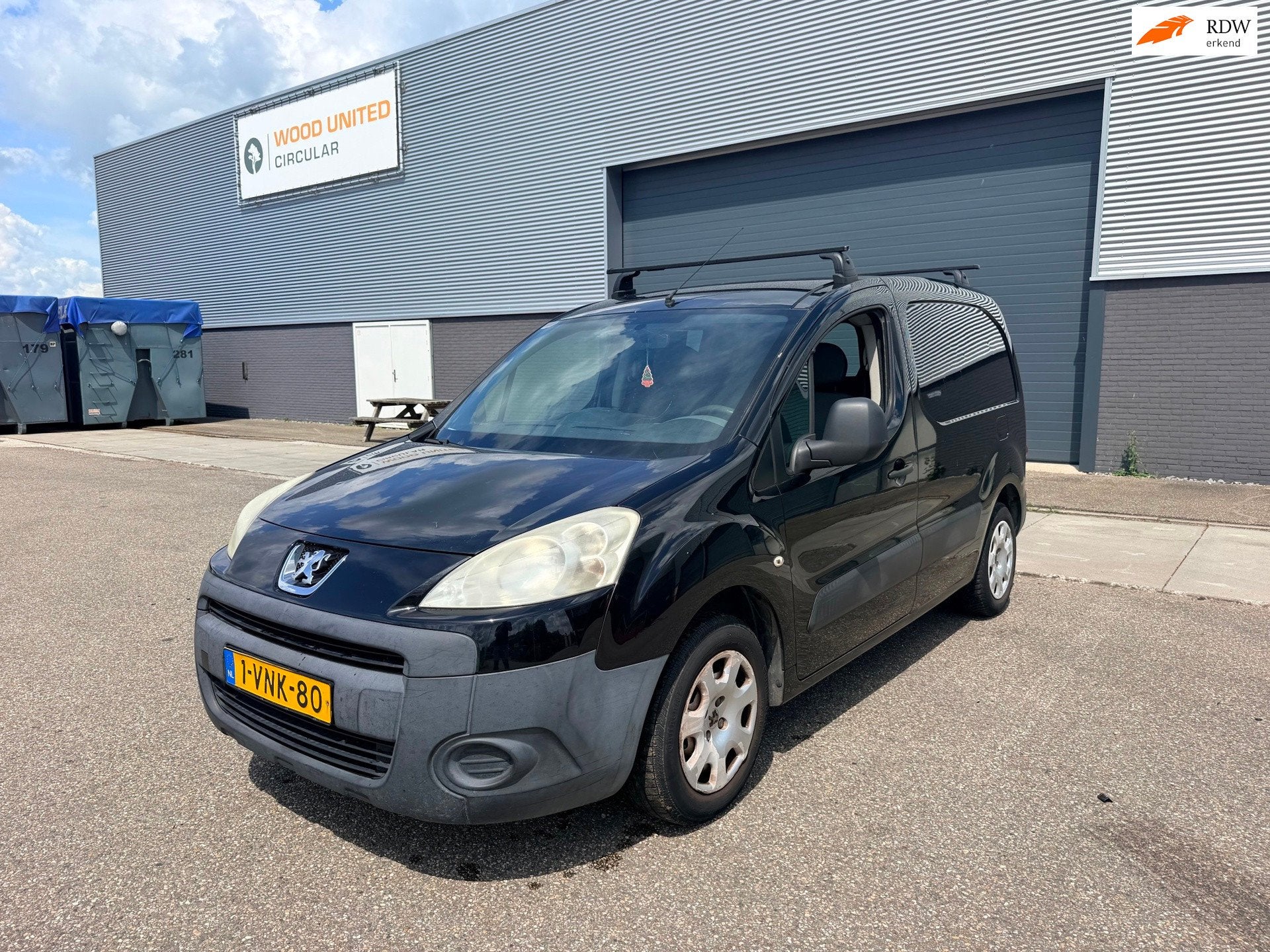Peugeot Partner 120 1.6 HDI, Voorwielaandrijving, Stof, Gebruikt, Zwart