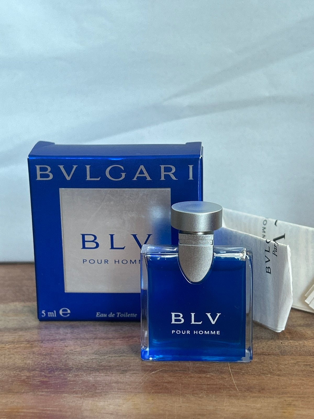 Bvlgari - BLV pour homme miniatuur 5ml edt, Ophalen of Verzenden, Nieuw