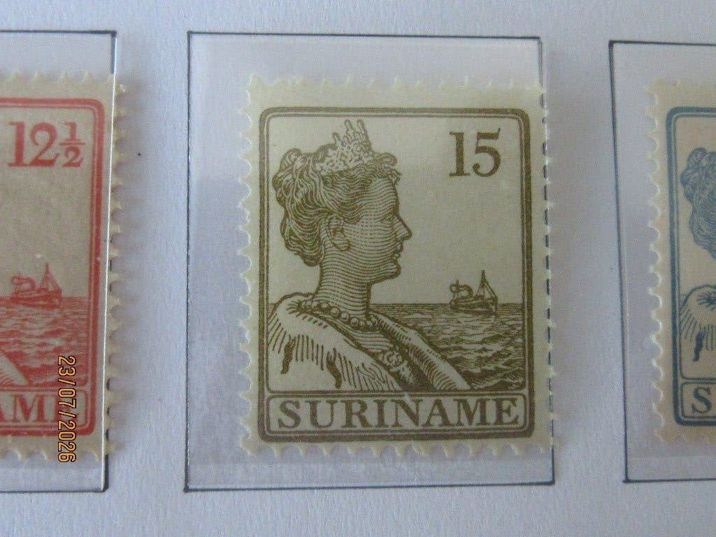 Nico Suriname 90 Postfris zonder plakker 1915, Ophalen of Verzenden, Postfris