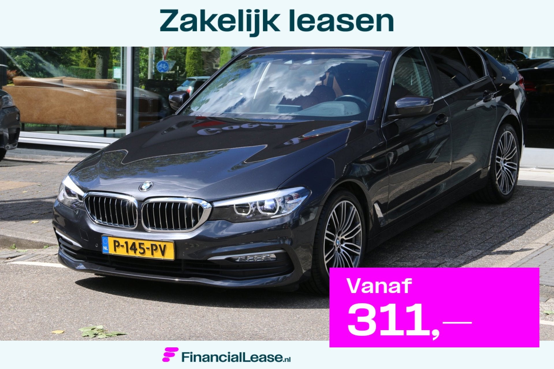 BMW 5-serie 520d Executive, Automaat, Achterwielaandrijving, Euro 6, 4 cilinders