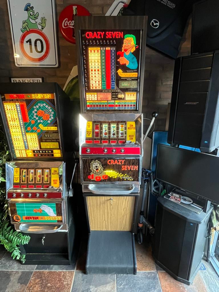 Crazy Seven Gokkast, Verzamelen, Automaten | Gokkasten en Fruitautomaten, Gebruikt, Gulden, Ophalen