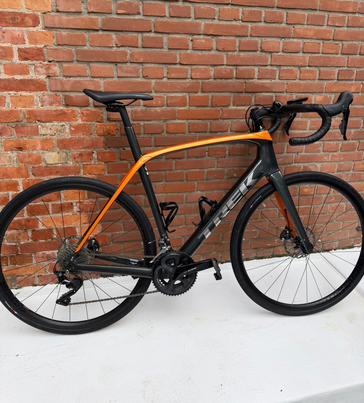 Trek Domane SL 5 racefiets - 58cm - Zo goed als nieuw, Overige merken, 28 inch, Carbon, Heren