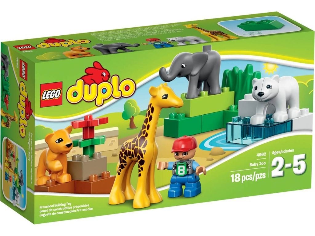 Duplo Baby dierentuin 4962, Ophalen, Gebruikt, Compleet, Duplo
