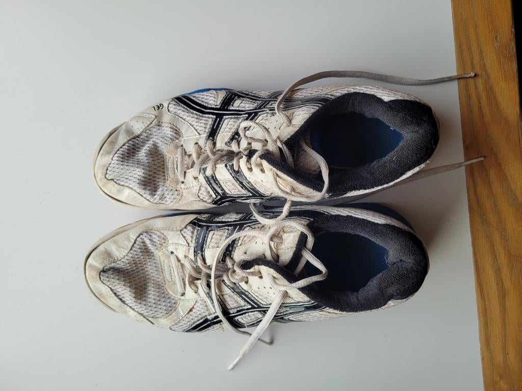 Asics zaalschoenen maat 40,5, Ophalen of Verzenden, Gebruikt