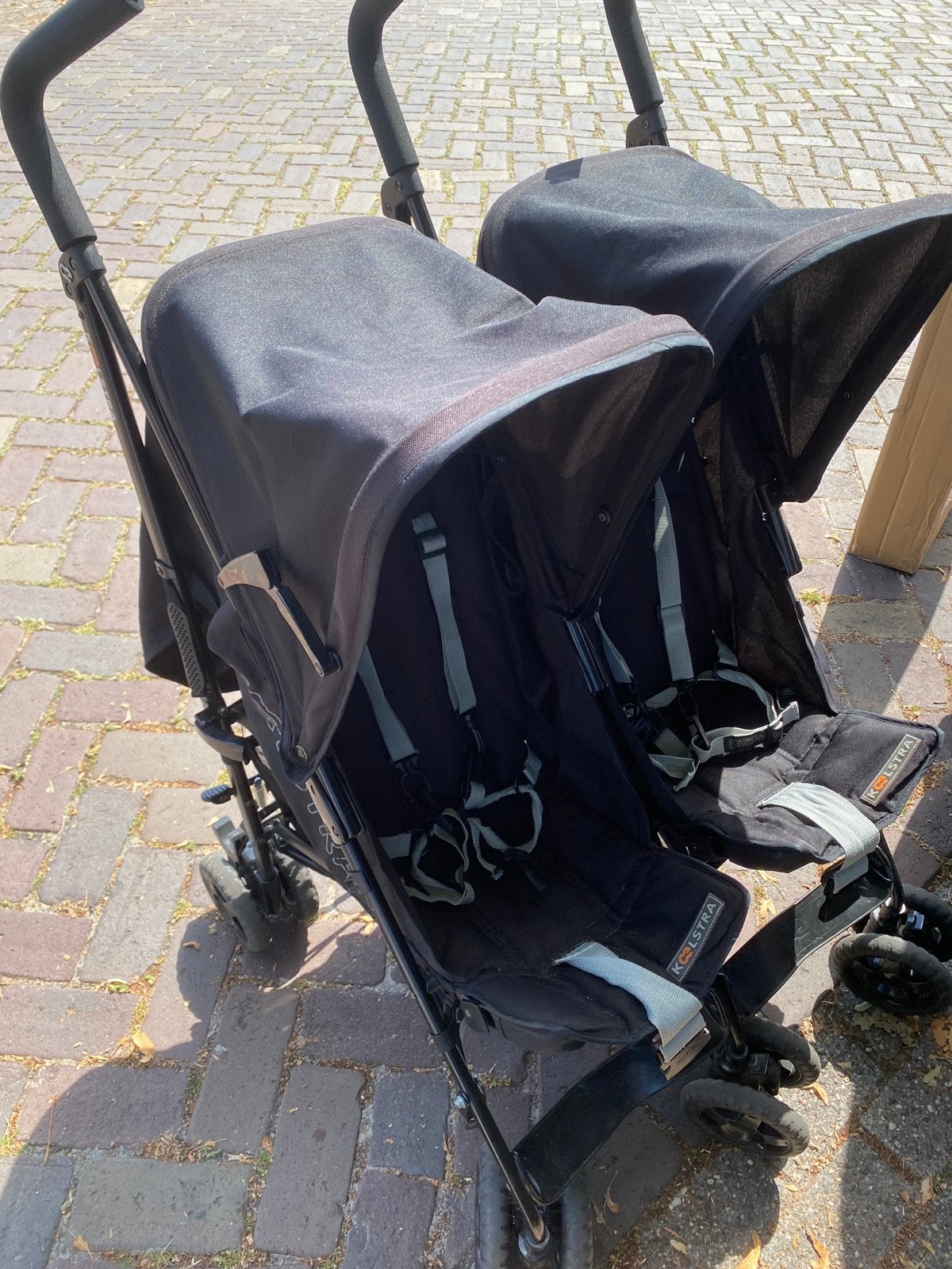 Koolstra Duowagen - Ideaal voor tweelingen of broertjes/zusj, Gebruikt, Duowagen, Ophalen, Kinderwagen