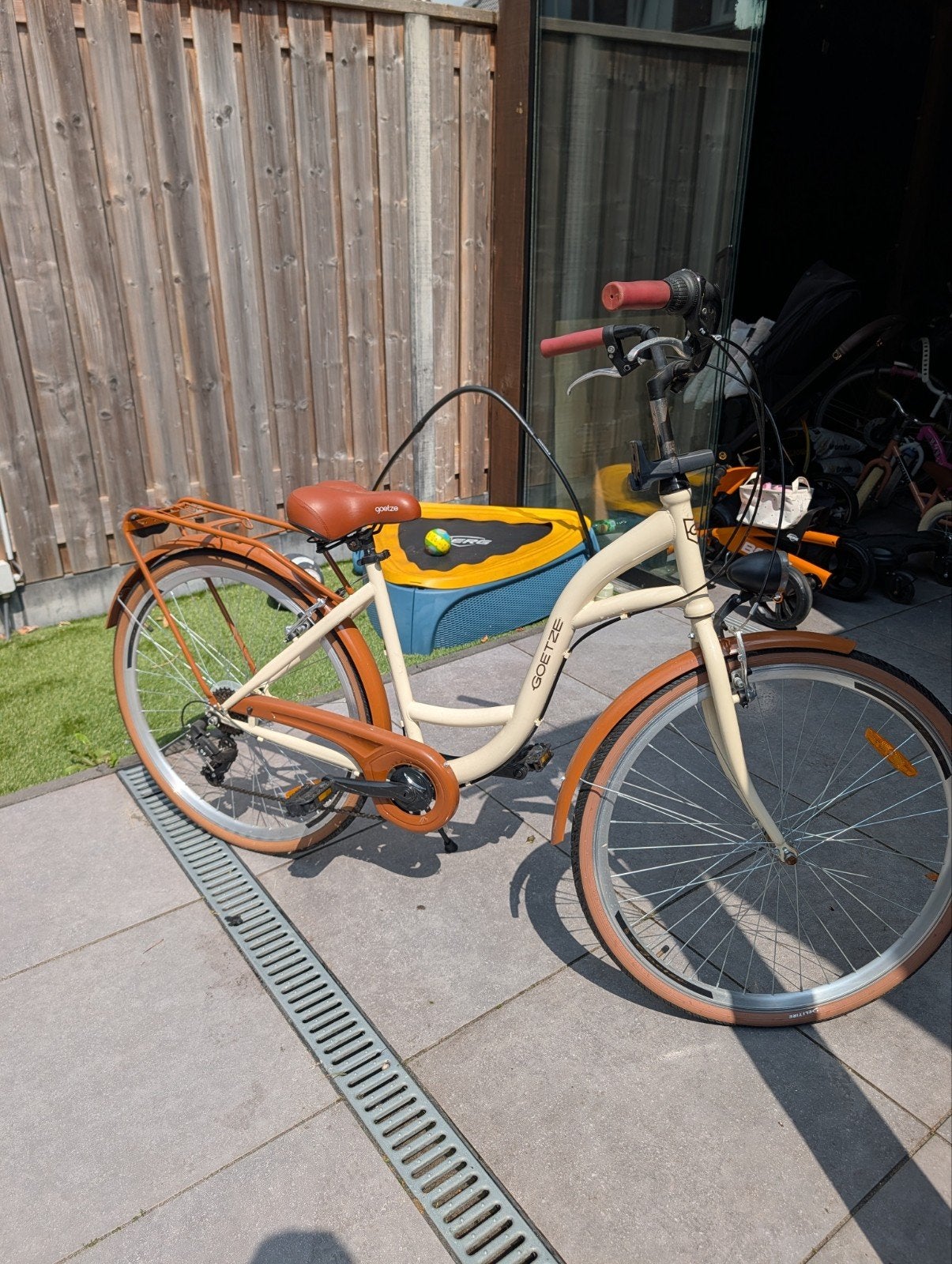 Goetze Damesfiets - Comfortabel en Stijlvol, 53 tot 56 cm, Velgrem, Versnellingen, Nieuw