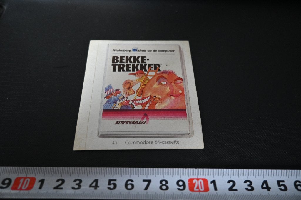 sticker BEKKE - TREKKER Spinnaker Malmberg, Verzamelen, Ophalen of Verzenden, Zo goed als nieuw