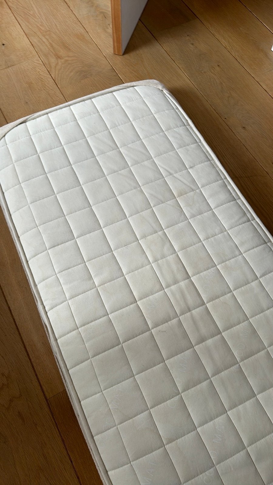 Ledikant matras van Cocomat 120x60, Ophalen, Gebruikt, 190 cm of minder, Matras