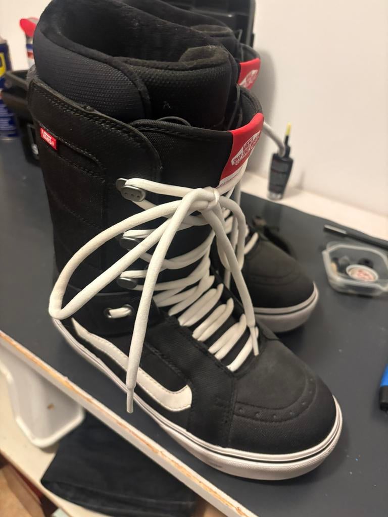 Vans Hi-Standard OG V1 Snowboardschoenen – Maat 44.5, Sport en Fitness, Snowboarden, Ophalen of Verzenden, Zo goed als nieuw, Schoenen
