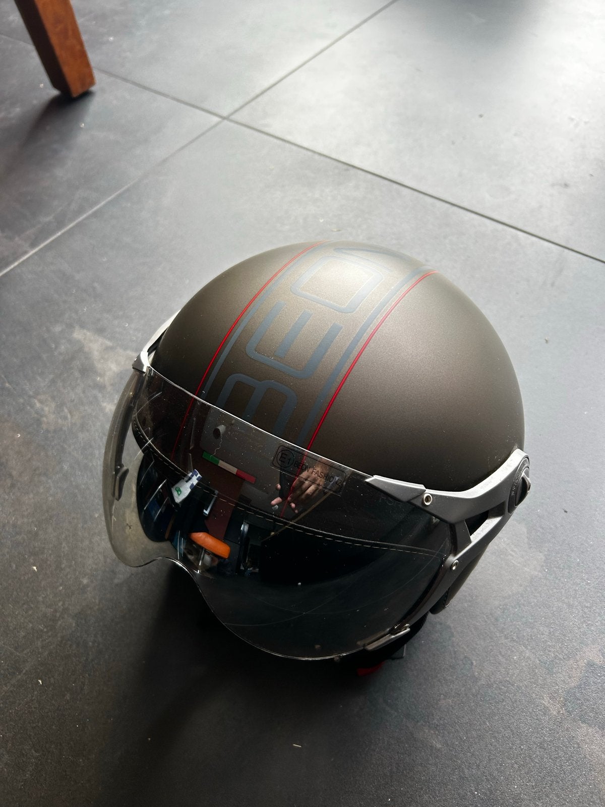 Scooterhelm - Mat Zwart, Ophalen, Tweedehands, Heren, Overige typen