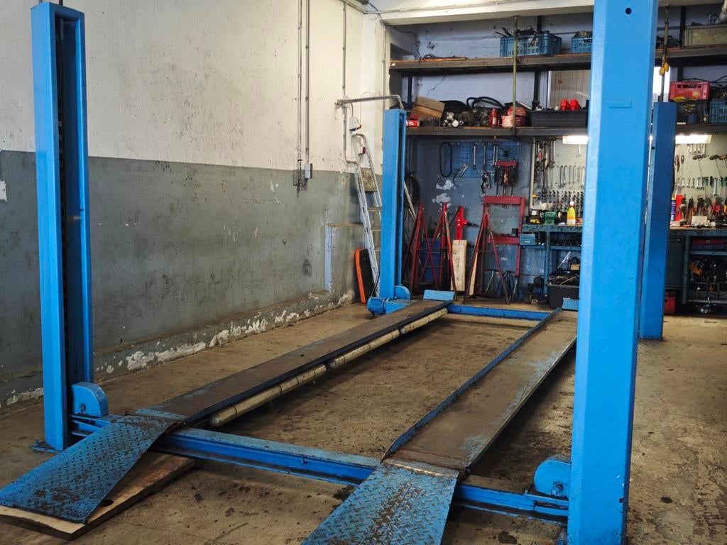 Goed werkende Hefbrug 4 kolom van KONI, Auto diversen, Autogereedschap, Ophalen, Gebruikt