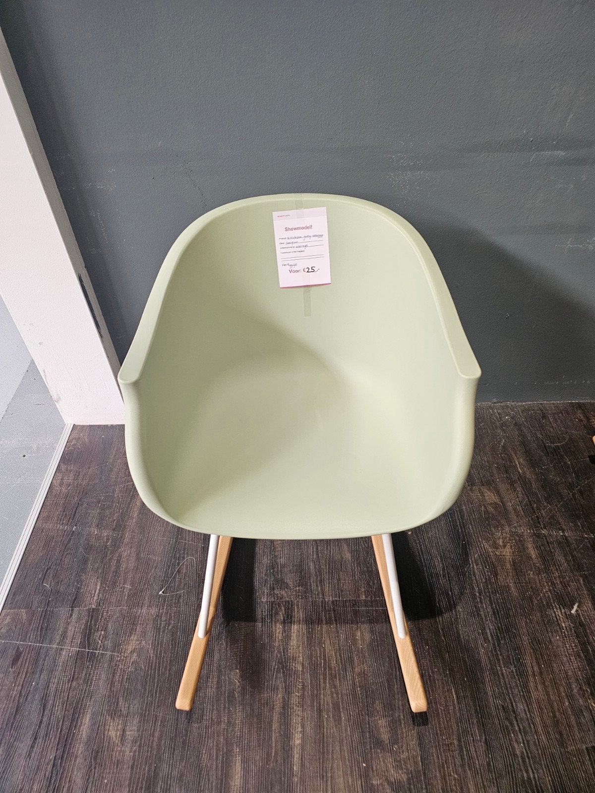 Kidsdepot Jazzy schommelstoel, seagreen, Ophalen, Kunststof, Overige kleuren, Zo goed als nieuw
