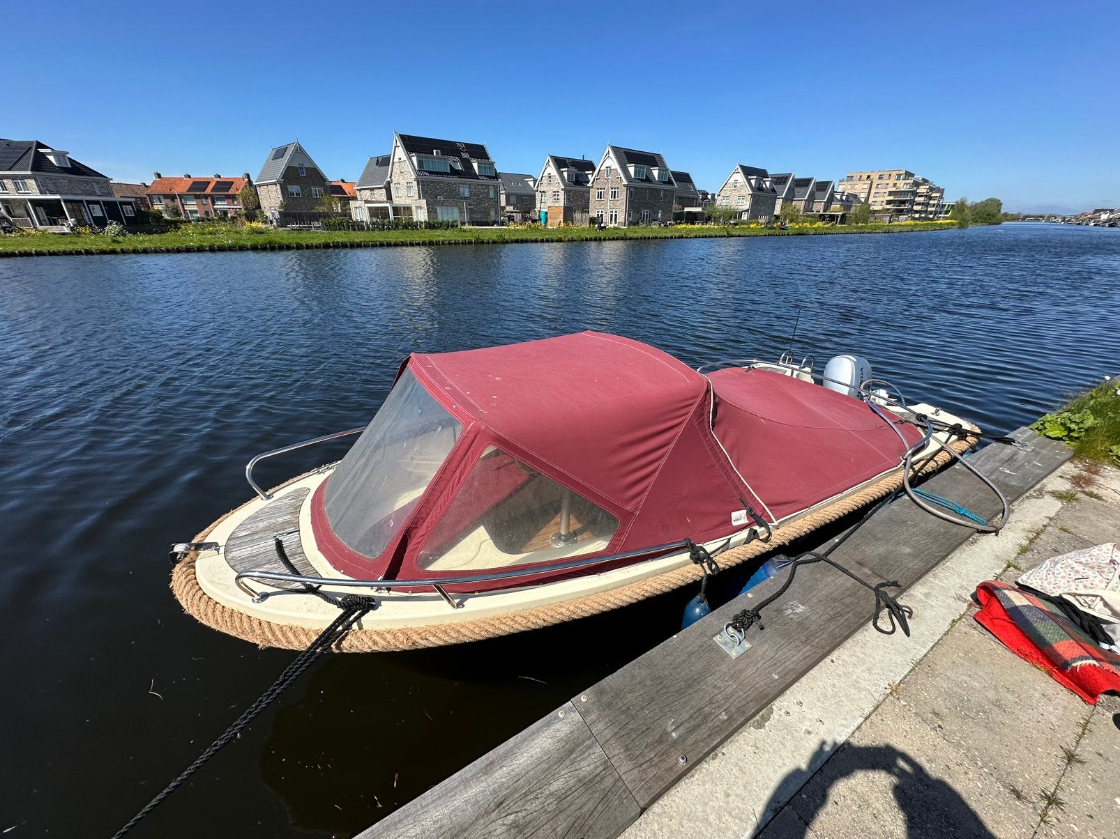 Prachtige Rhea 510 Sloep | Honda 20pk (2020) | Vaarklaar, Watersport en Boten, Sloepen, Ophalen, Rhea, Rondzit, 5 m