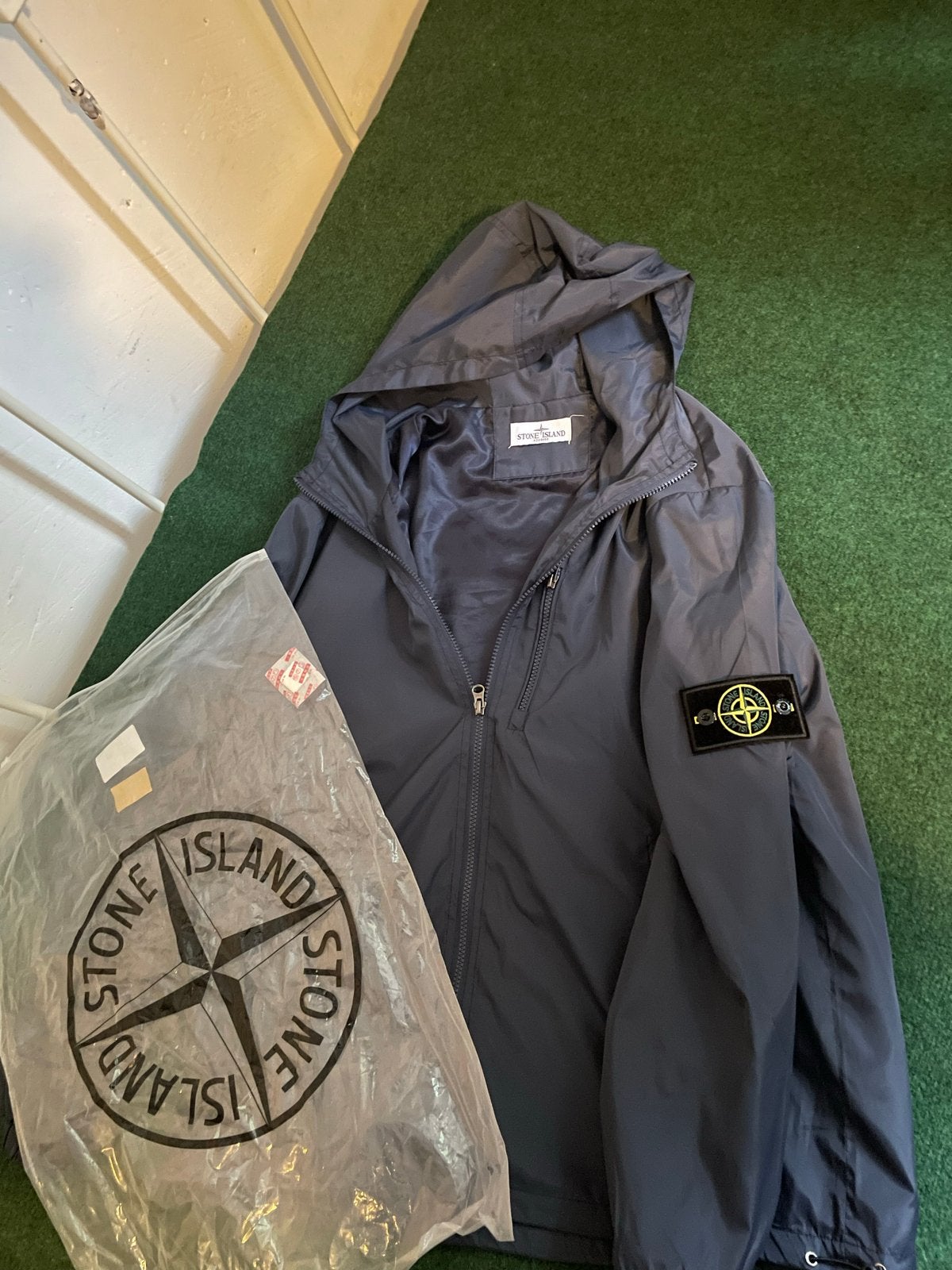 Stone Island windbreaker maat L, Ophalen of Verzenden, Nieuw, Maat 52/54 (L), Zwart