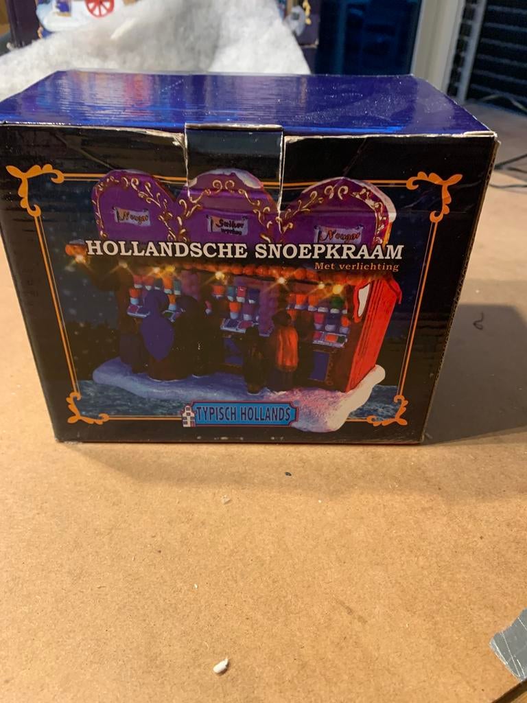 Typisch Hollands snoepkraam, met verlichting, in doos, Ophalen of Verzenden, Zo goed als nieuw