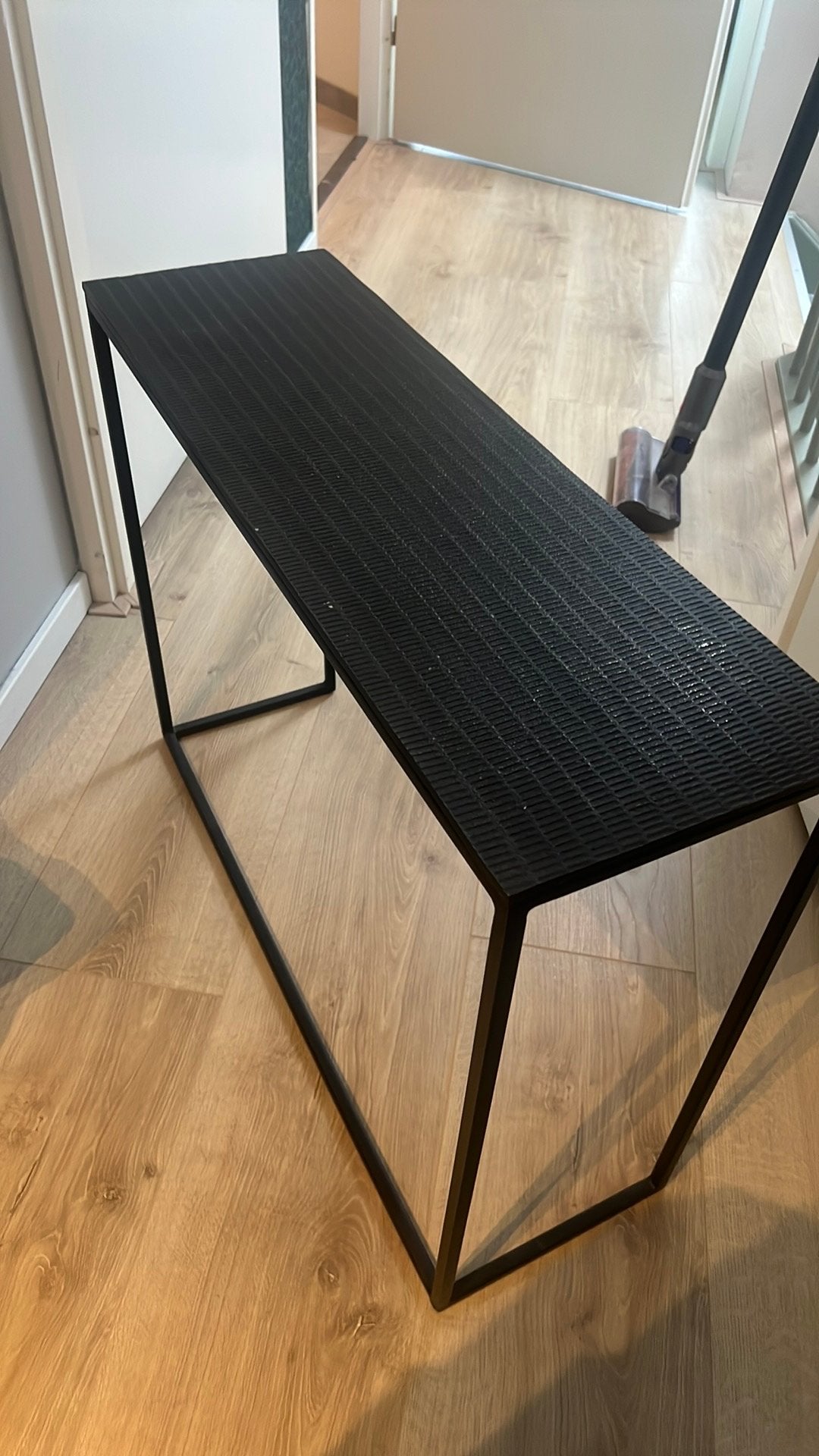 Tafel bijzettafel SevenDays Delft zwart, Ophalen, Zo goed als nieuw, Rechthoekig