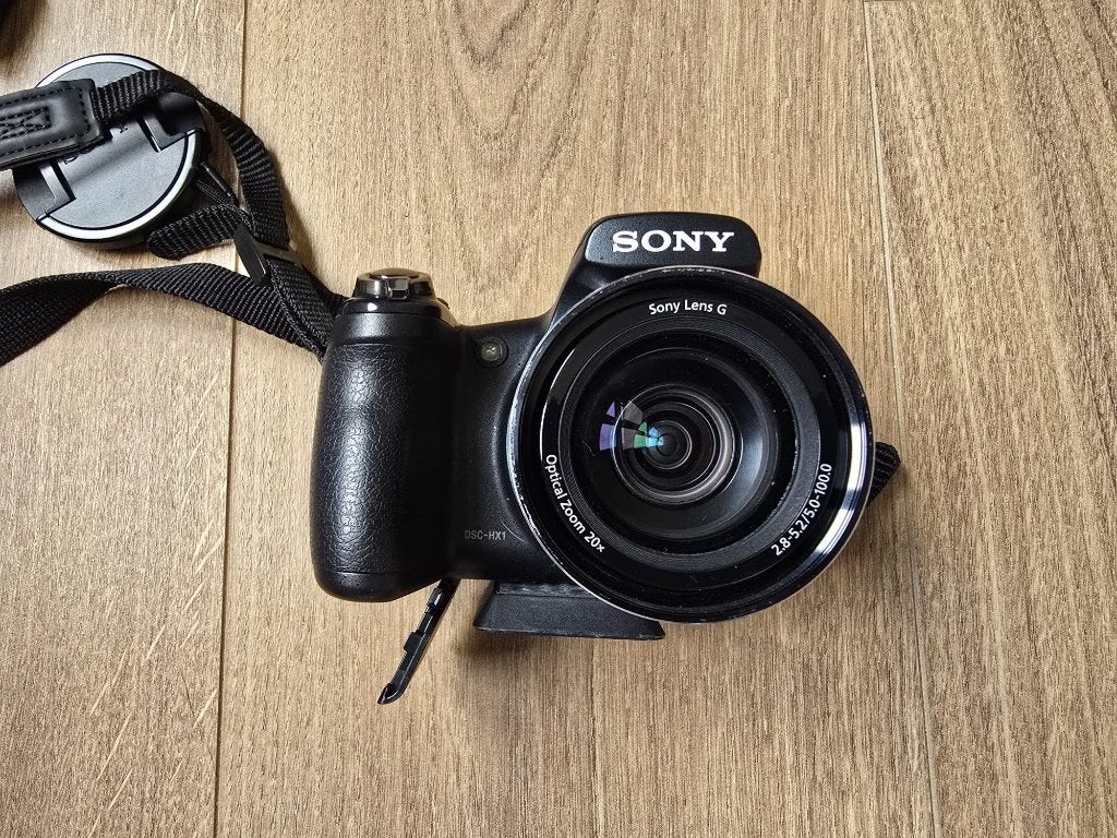 Sony Cyber-shot DSC-HX1 bridge camera met 20x optische zoom, Audio, Tv en Foto, Gebruikt, Ophalen of Verzenden, 9 megapixels, Sony