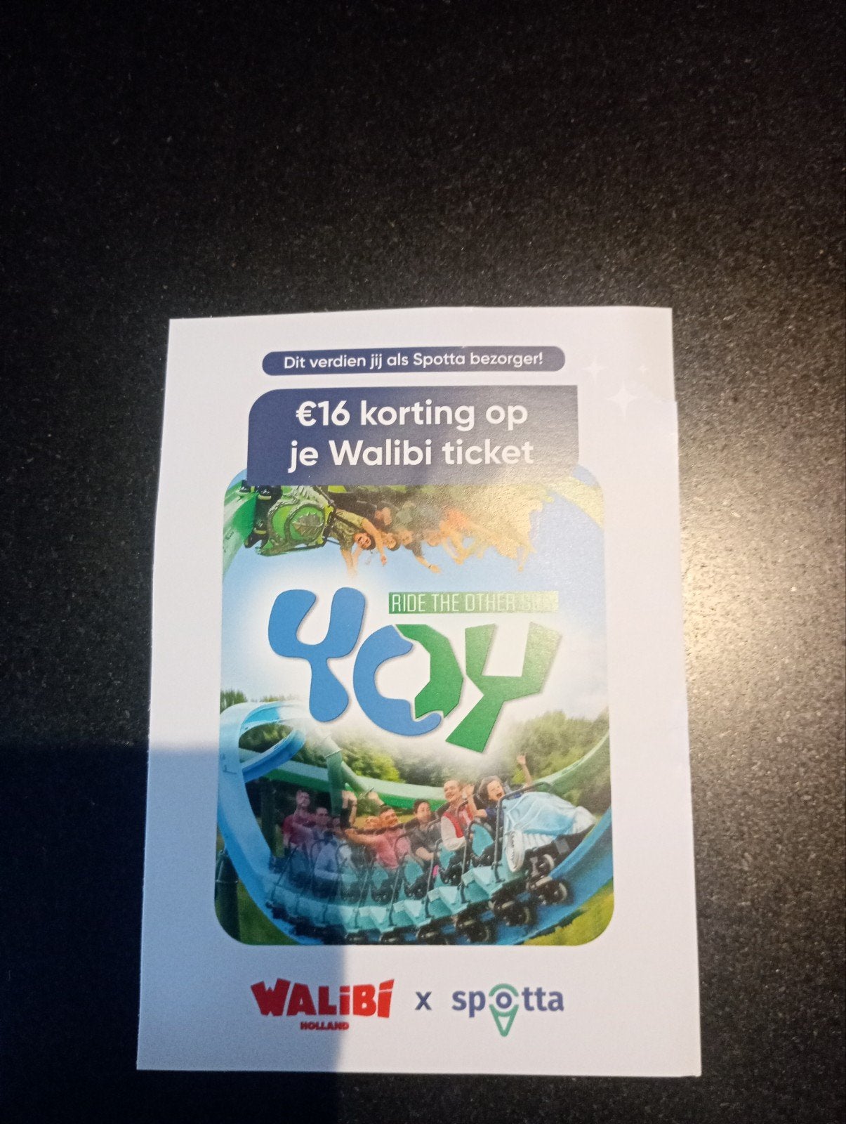 4 x 16 euro korting bij Walibi, Tickets en Kaartjes, Recreatie | Pretparken en Attractieparken, Drie personen of meer, Kortingskaart