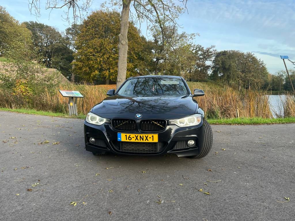BMW 3-Serie NAP, 2.0L 320i 184PK Autmaat (f30), Auto's, Achterwielaandrijving, 4 cilinders, Zwart, Origineel Nederlands
