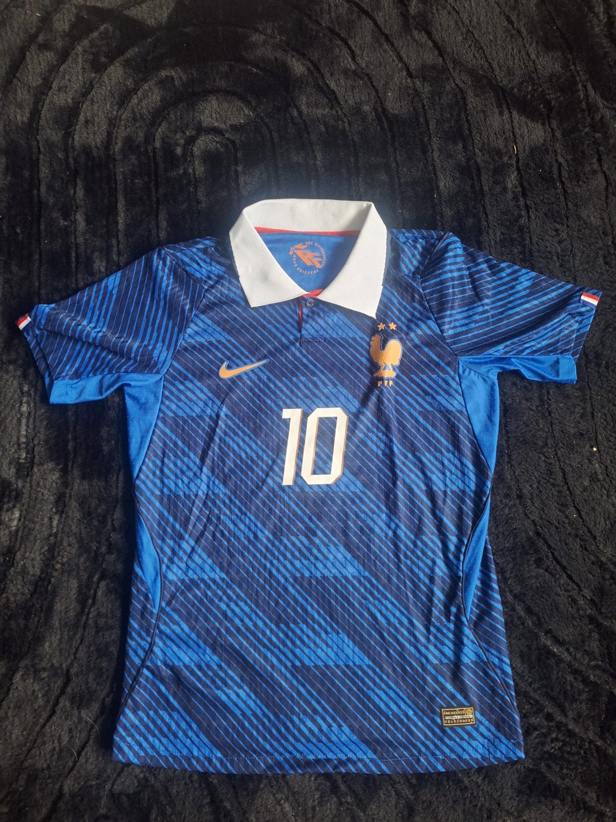 Frankrijk Mbappé Thuisshirt - Maat S, Kleding | Heren, Ophalen, Blauw, Zo goed als nieuw, Voetbal