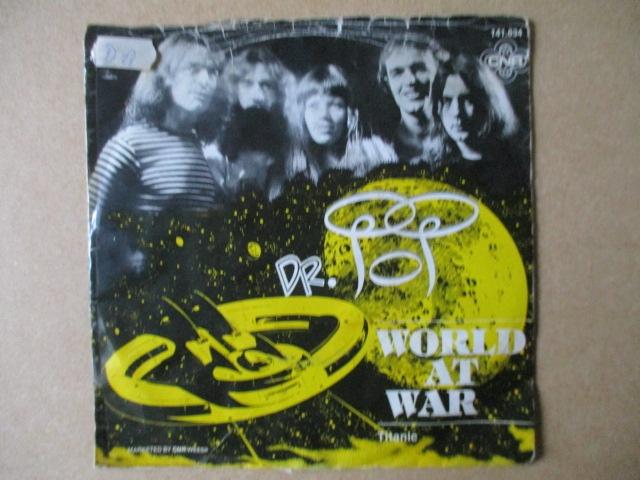 s1797 dr. pop - world at war, Ophalen, Gebruikt, Overige genres, 7 inch