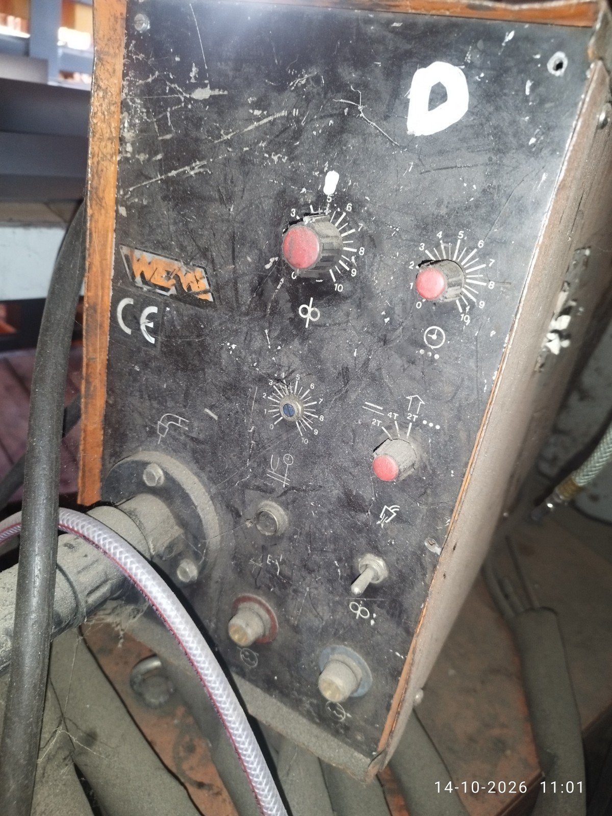 Mig/Mag Lasapparaat W 326TS met Slangenpakket, Ophalen, Gebruikt, 250 ampère of meer, Overige typen