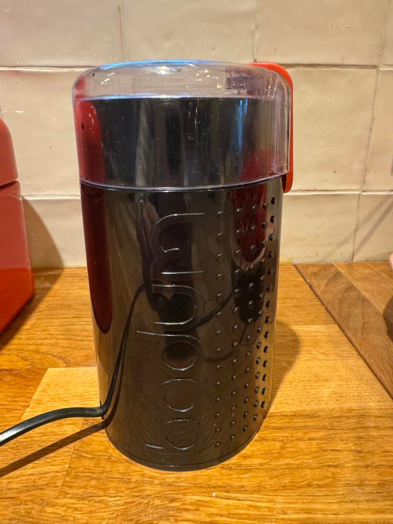 Bodum Elektrische Koffiemolen - Versgemalen Koffie, Ophalen of Verzenden, Gebruikt, Overige modellen, Koffiebonen
