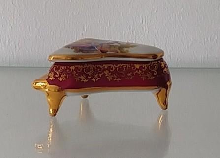 Limoges vtg France mini piano sieradendoosje, volgnr 83, Ophalen of Verzenden