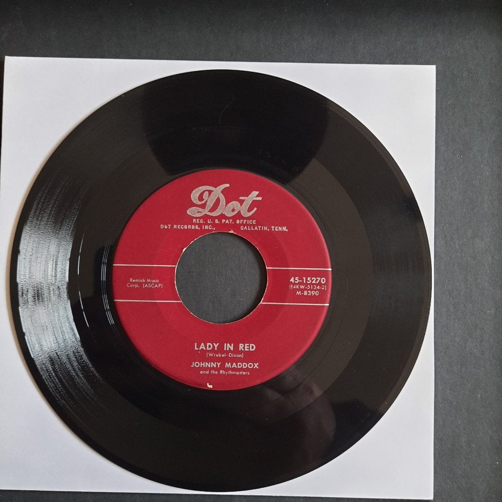 Johnny Maddox: lady in red (11), Verzenden, Gebruikt, 7 inch, Overige genres