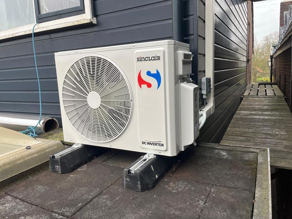 Sinclair Vloermodel  Airco - Multisplit 2x2.5kw, Ophalen, Minder dan 60 m³, 3 snelheden of meer, Zo goed als nieuw