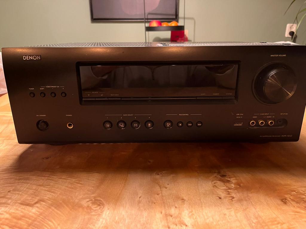 SURROUND DENON EN KEF SET!, Audio, Tv en Foto, Versterkers en Receivers, Ophalen, Gebruikt, 60 tot 120 watt, Denon