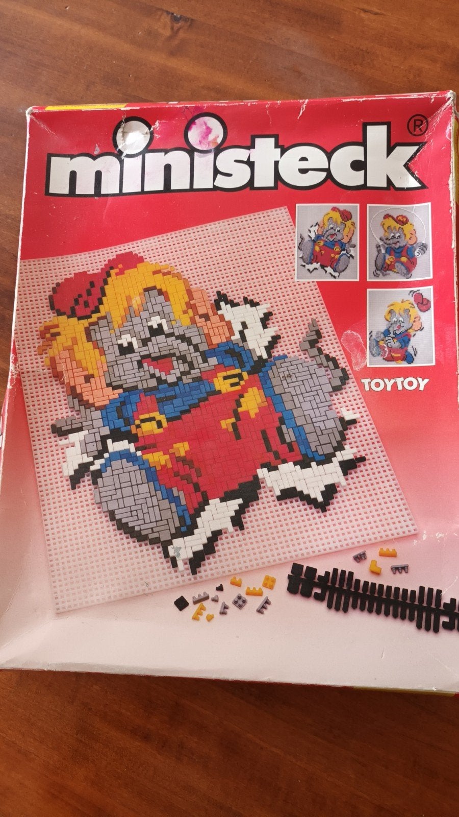 Vintage Ministick Box-set: Toytoy, Poedel & Creatief Puzzle, Ophalen of Verzenden, Gebruikt, Box-set