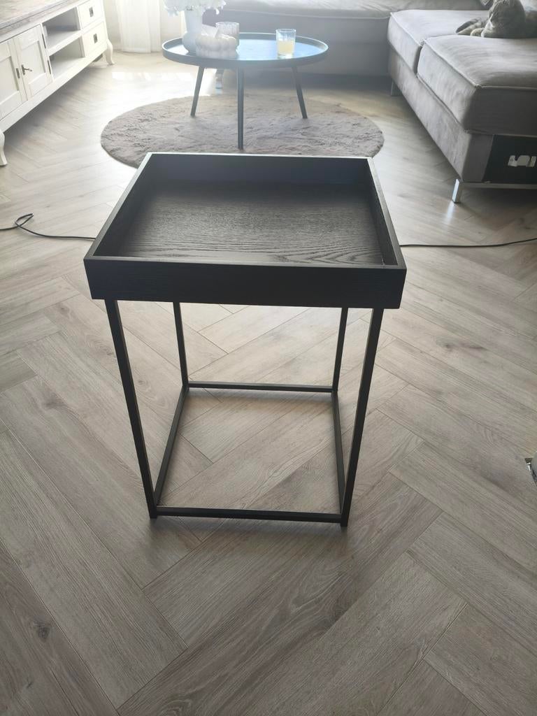 Woood Bijzettafel, Minder dan 55 cm, Rond, Zo goed als nieuw, Ophalen